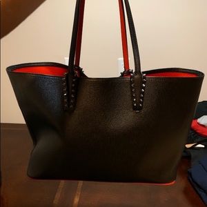Christian Louboutin tote bag!